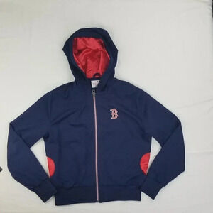 Boston Red Sox Women's Navy Track Jacket Size Med